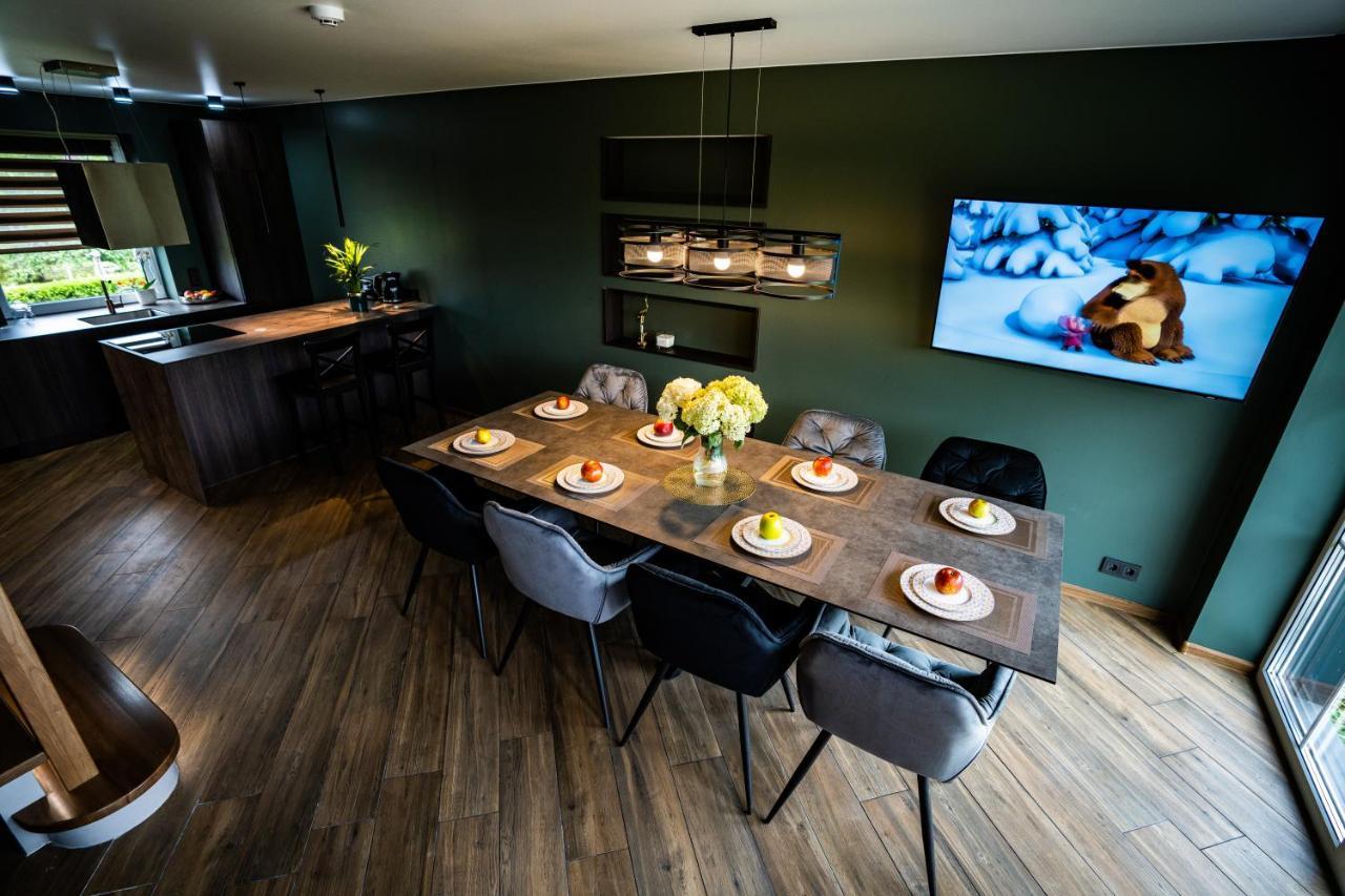 Vila Smiltyne Ant Ezero Kranto Villa Kuodziai ภายนอก รูปภาพ