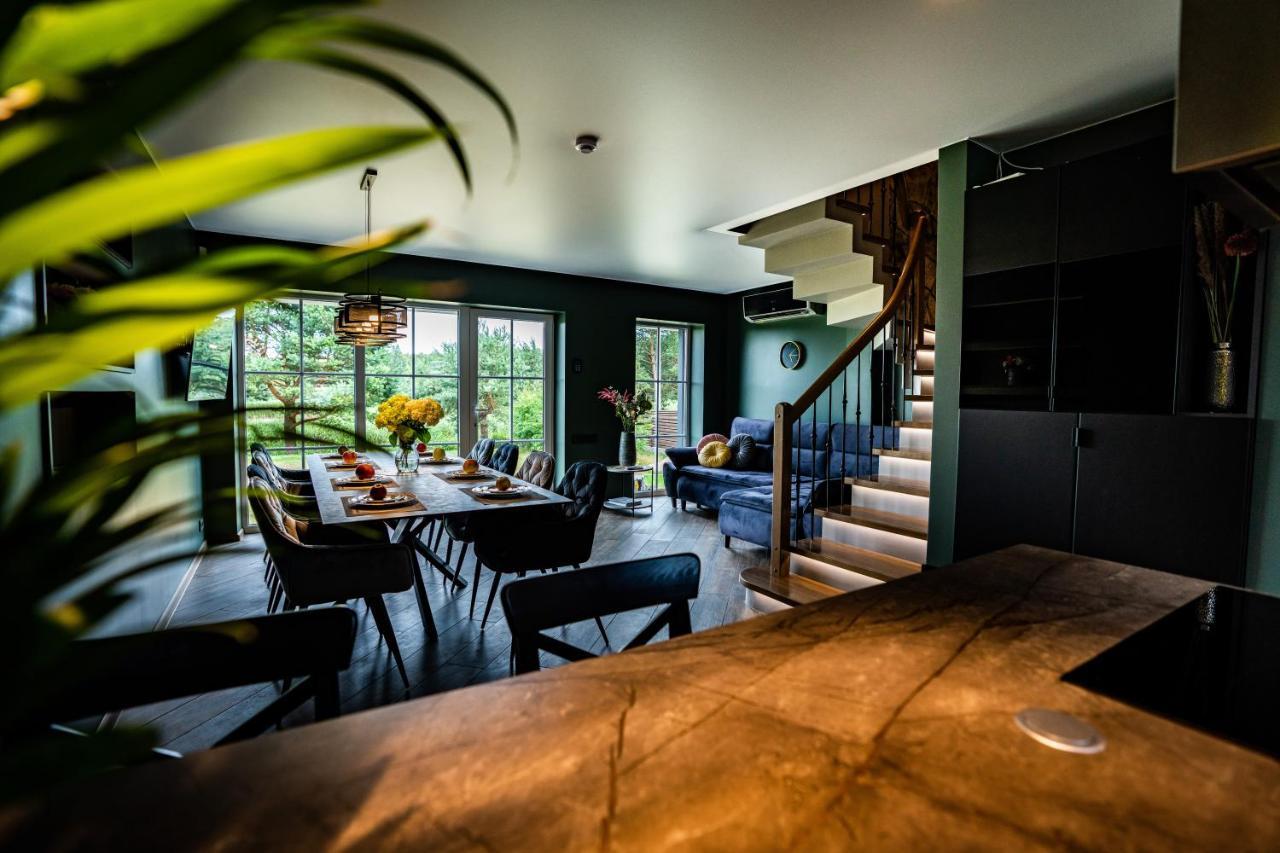 Vila Smiltyne Ant Ezero Kranto Villa Kuodziai ภายนอก รูปภาพ