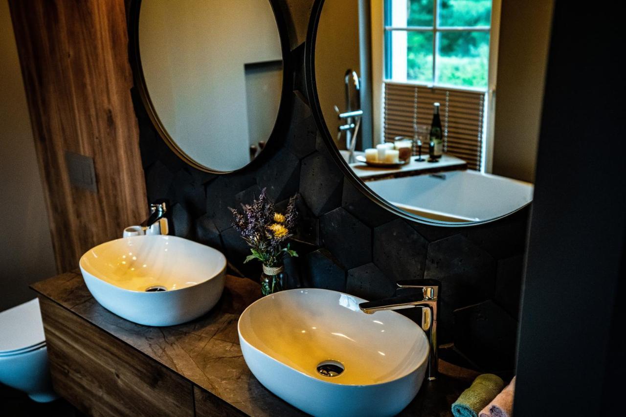 Vila Smiltyne Ant Ezero Kranto Villa Kuodziai ภายนอก รูปภาพ